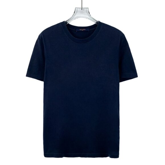 CM0232 Louis Vuitton Navy Blue Crewneck T-Shirt - Picture 1 of 7